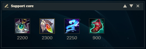build padrão para suporte