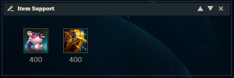 build sobre a evolução do item de suporte